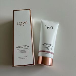 Love Hair Nourishing Hair Treatment Mask 6 oz New In Box Cruelty Free, Vegan